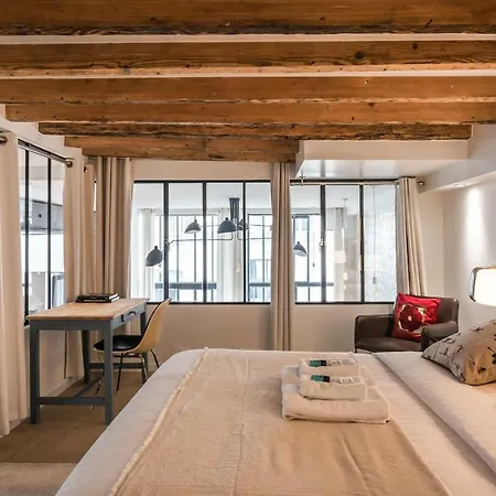 Apartment Architect Loft In North Marais *
