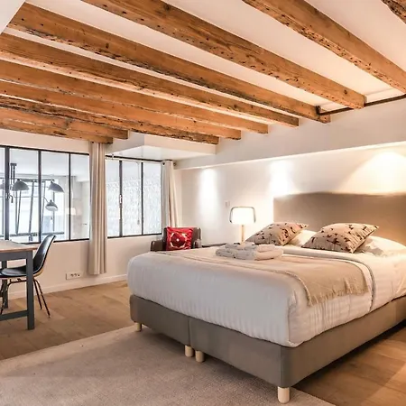 Apartment Architect Loft In North Marais Paris